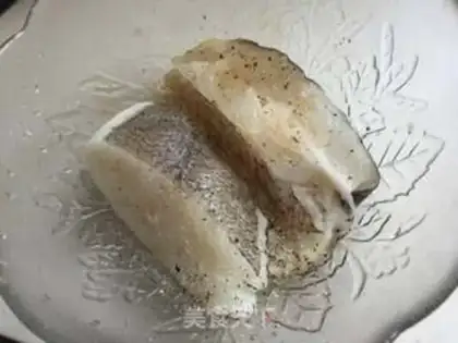 Make Orange silver cod step 1