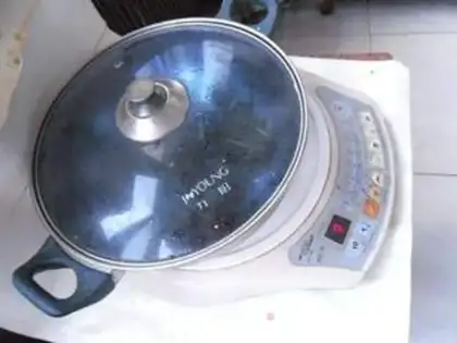 Make The rice meat step 12