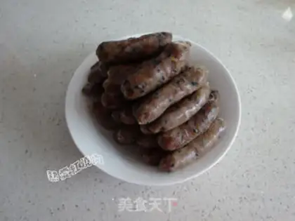 Make Black sesame larvae step 9