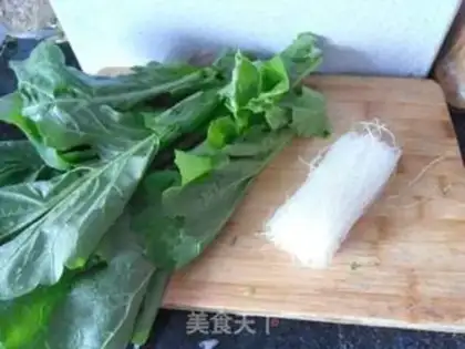 Make A vegetable fan step 0