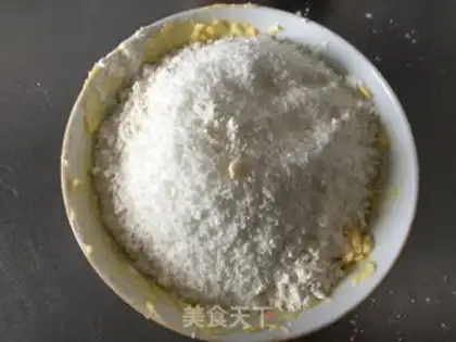 Make Coconut cookies step 3