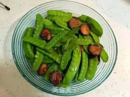 Make Weenie fried Dutch beans step 5