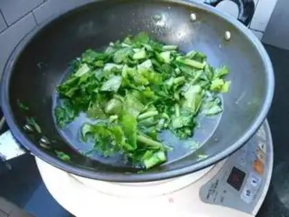 Make A vegetable fan step 5