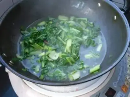 Make A vegetable fan step 6