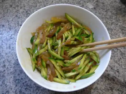 Make The cucumbers step 9