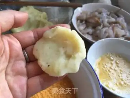 Make Potato mashed shrimp step 3