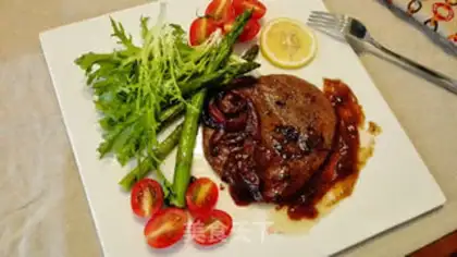 Make Black pepper steak step 6