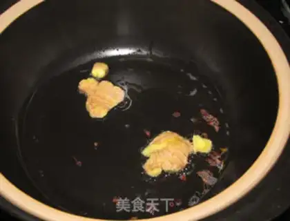 Make Sour sauce, greasy intestines step 2