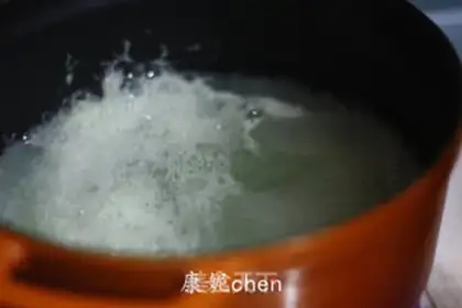 Make Double tofu soup step 2