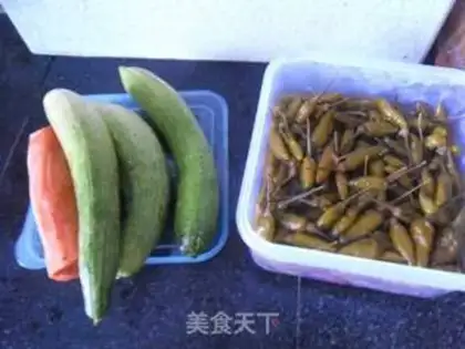 Make Pepper cucumber step 0