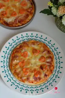 Make Mini pizza step 12