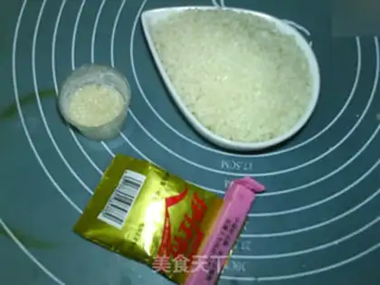 Make Soft rice hair step 0