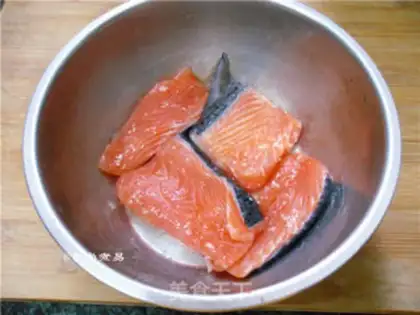 Make Fried salmon step 2