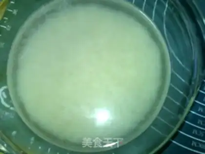 Make Soft rice hair step 1