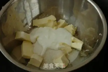 Make Blueberry cheesecake step 1