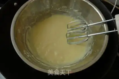 Make Blueberry cheesecake step 2