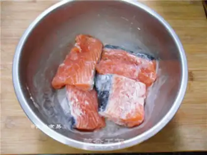 Make Fried salmon step 4