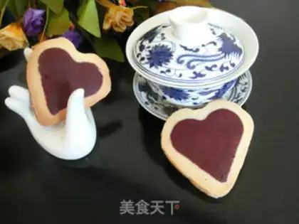 Make A heart-to-heart cookie step 10