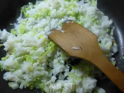 Make Celery rice step 2