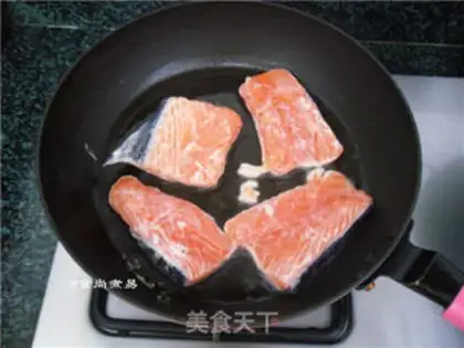 Make Fried salmon step 5