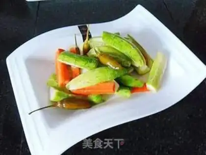 Make Pepper cucumber step 5