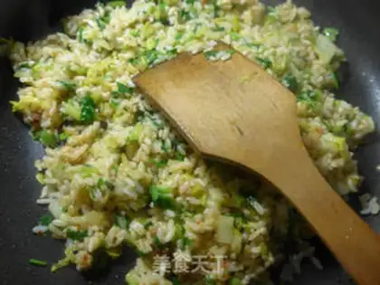 Make Celery rice step 6