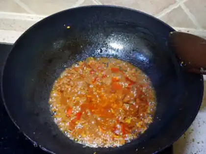 Make Fish tofu step 3