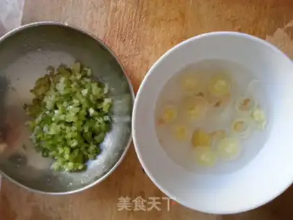 Make Plum chicken shrimp balls step 1