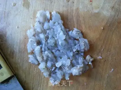 Make Plum chicken shrimp balls step 3