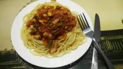 Make Spaghetti step 0