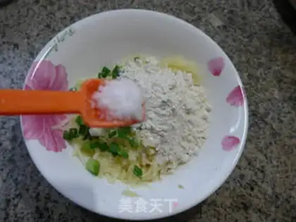 Make Onion potatoes step 3