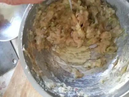Make Plum chicken shrimp balls step 7