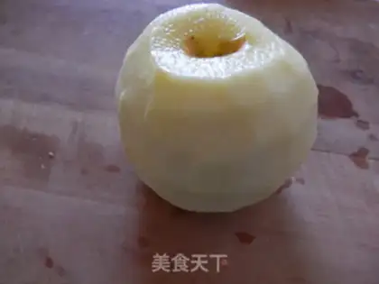 Make Honey apples step 1