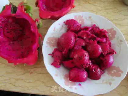 Make Flamingo shrimp ball step 1