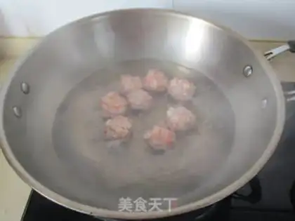 Make Flamingo shrimp ball step 3