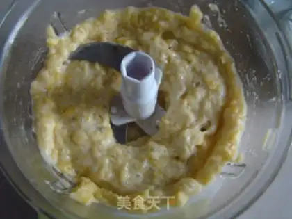 Make Coconut banana cake step 1