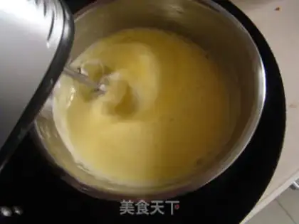 Make Coconut banana cake step 3