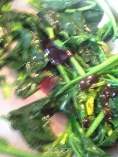 Make Spinach step 1