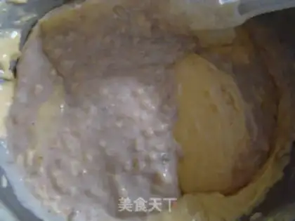 Make Coconut banana cake step 5