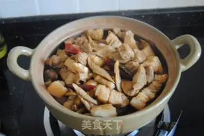 Make Roach-dried stew step 12