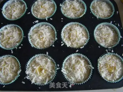 Make Coconut banana cake step 8