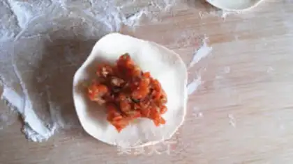 Make Fresh carrot dumplings step 12