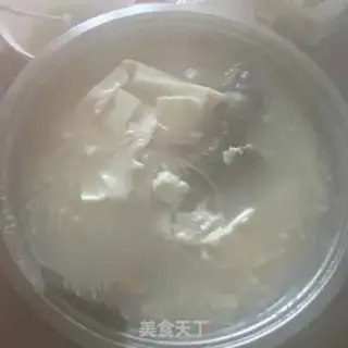 Make Tofu soup step 3