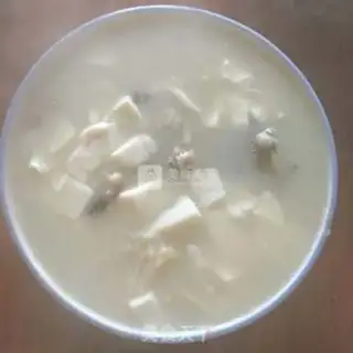 Make Tofu soup step 4