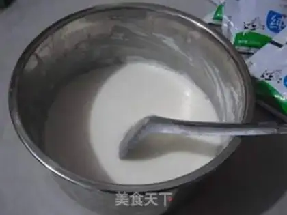Make Blueberry yogurt step 2