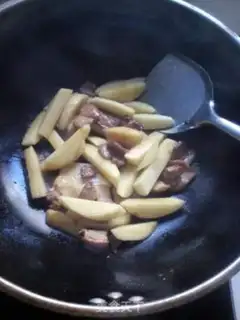 Make Potato beans step 4