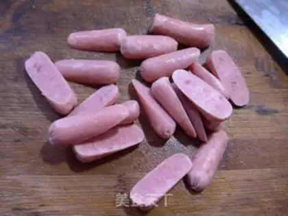 Make Fresh sausages and peppers step 1