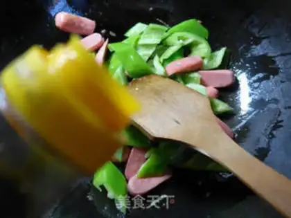 Make Fresh sausages and peppers step 4