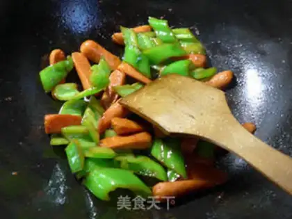 Make Fresh sausages and peppers step 6