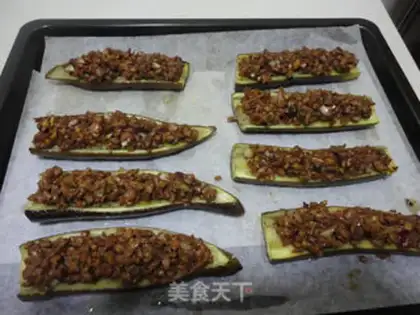 Make Garlic pasta roast eggplant step 9